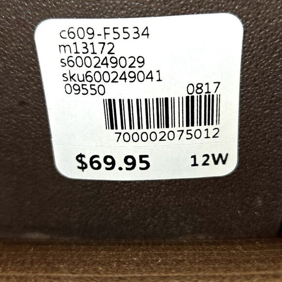 Lane Bryant 12WMaroon Women's Combat Boots Shoes 12 W Wide 3 1/2 Inch Heel - Picture 5 of 10